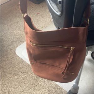 Beautiful soft leather shoulder bag